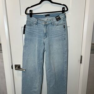 Silver Jeans Light Blue Flare Jeans - Wide Leg